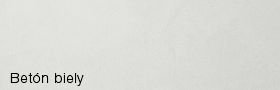 Nardom - Sapeli - CPL farba - betón biely